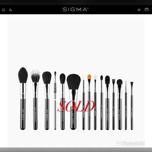 Sigma Beauty Premium 15 pcs brush kit